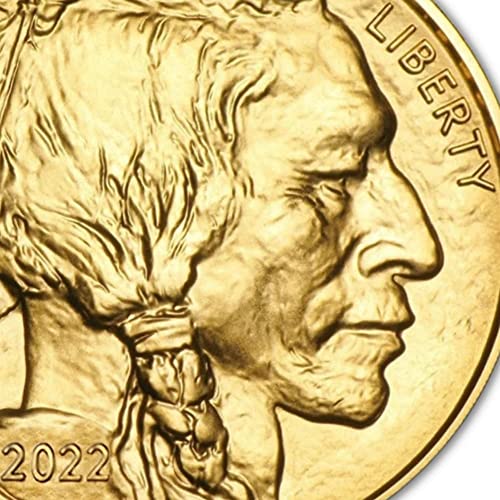 2022 1 גרם מטבע באפלו זהב MS-70 $ 50 מנטה מנטה PCGs