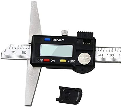 NFELIPIO VERNIER CALIPER מד אלקטרוני דיגיטלי 0-150 ממ מיקרומטר מדידה אוטומטית כלים עם סרגל קנה מידה דיגיטלי לעומק עומק