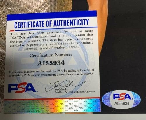 קנדס מישל WWE דיווה חתמה 8x10 צילום PSA AI55934 - תמונות היאבקות חתימה