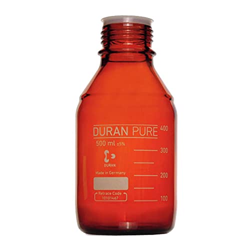 Duran 818064403 בקבוק טהור, ענבר, GL45, 500 מל