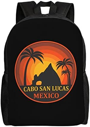 CABO SAN LUCAS MEXICO תרמיל תרמיל מחשבים ניידים עסקיים תרמיל תיקי נסיעות גדולים תיק בית ספר קולג 'לנשים לגברים נשים